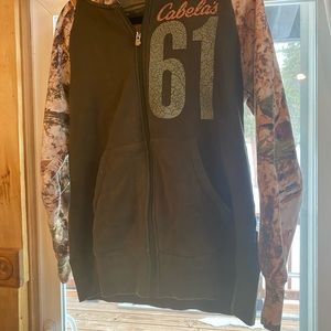 Cabelas Zip Up Hoodie